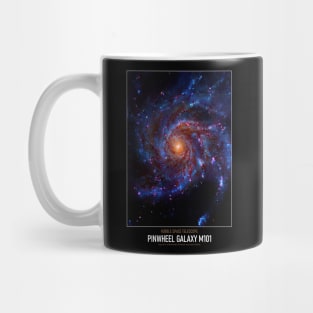 High Resolution Astronomy Pinwheel Galaxy M101 Mug